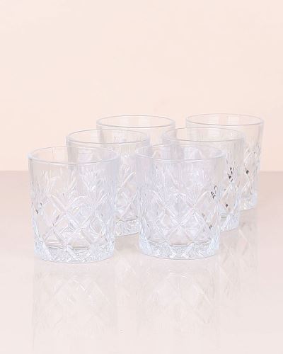 Standart Altılı Kristal Bardak