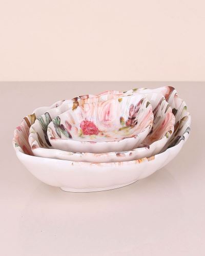 Standart Üçlü Oval Salata Kasesi